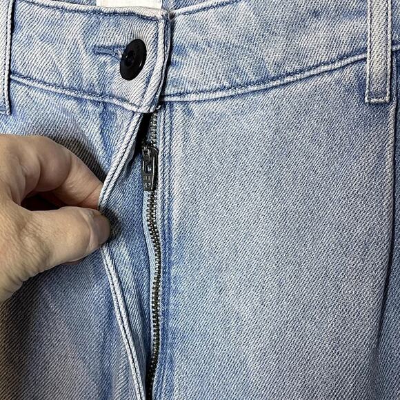 Aritzia Wilfred Free Jeans‎ Sz 8 High Waist Wide Leg - Picture 6 of 8